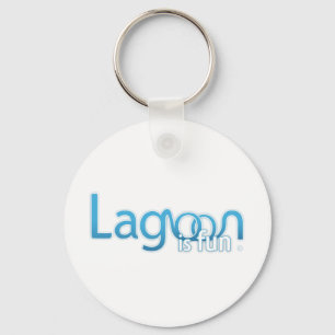 Llavero La laguna es logotipo de la diversión