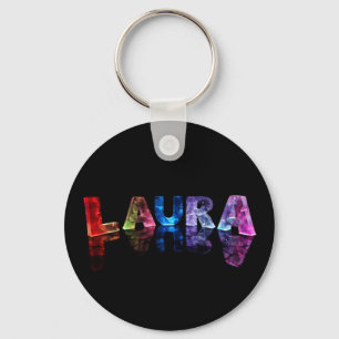 Llavero La Laura conocida en 3D se enciende (la