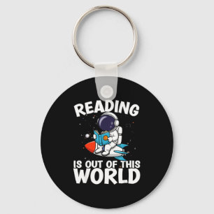 Llavero La lectura es de otro mundo divertidos libros espa