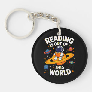 Llavero La lectura está fuera de este mundo