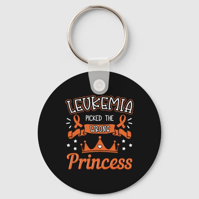 Llavero La Leucemia Recogió Los Malos Awarenes Sobre El Cá (Anverso)