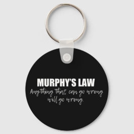 Llavero La ley de Murphy