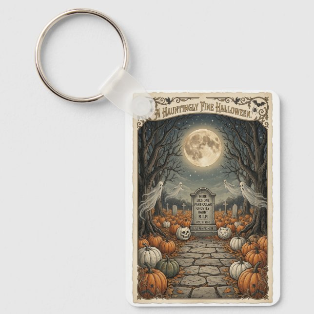 Llavero La Leyenda de Silas Pumpkinseed (Anverso)