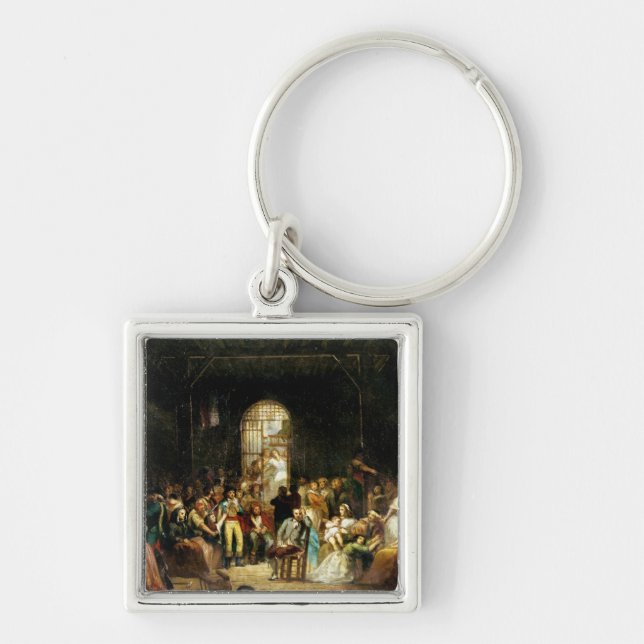 Llavero La llamada para las víctimas pasadas del terror (Frente)