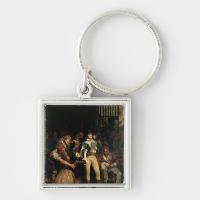 Llavero La llamada para las víctimas pasadas del terror (Frente)