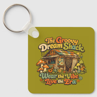 Llavero La llave cuadrada Groovy Dream Shack