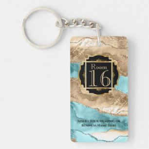 Llavero La llave de la habitación del hotel lodge es una 