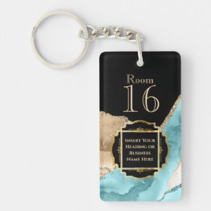 Llavero La llave de la habitación del hotel lodge es una 