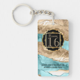 Llavero La llave de la habitación del hotel lodge es una m