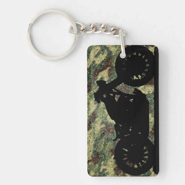 Llavero la llave de la motocicleta (Frente)