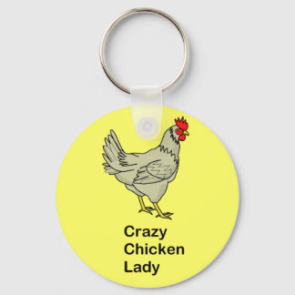 Llavero La loca dama de pollo