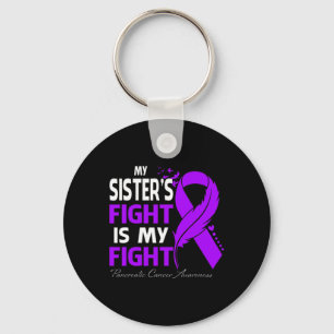 Llavero La lucha de mi hermana contra el cáncer de páncrea