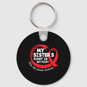 Llavero La lucha de mi hermana es mi lucha Anemia de célul