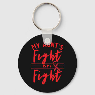 Llavero La lucha de mi tía es mi lucha contra el cáncer de
