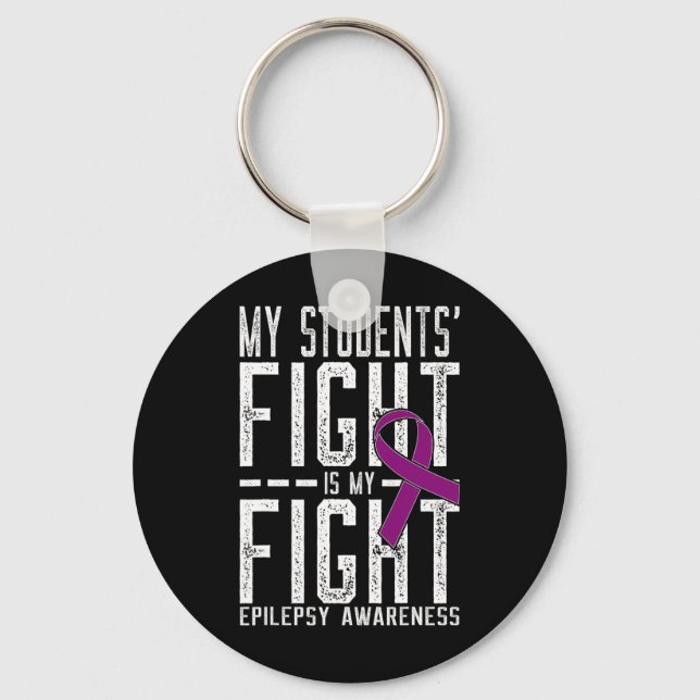 Llavero La lucha de mis estudiantes es la conciencia de la (Anverso)