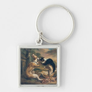 Llavero La lucha de perro, 1678