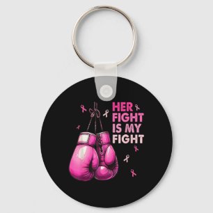 Llavero La lucha es Boxeo de Guantes contra el Cáncer de S