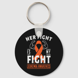 Llavero La lucha es mi lucha contra la leucemia, el mes de