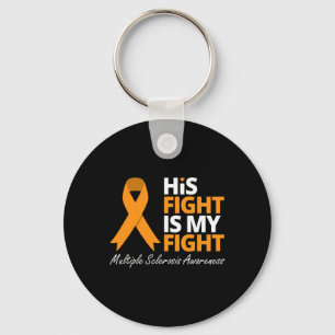 Llavero La lucha es mi lucha Sra. Awareness Naranja Ribbon