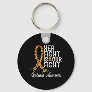 Llavero La lucha es nuestra lucha contra la leucemia