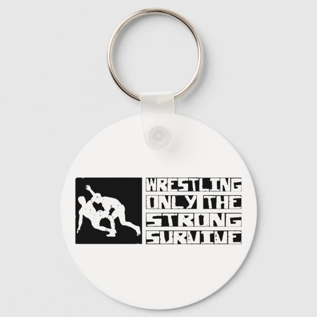 Llavero La lucha libre sobrevive (Anverso)