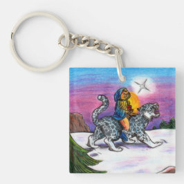 Llavero La Luz de la Esperanza Navidades fantasmas arte de