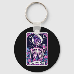Llavero La madre cansada Tarot Card Skeleton Día de la Mad