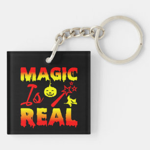 Llavero La magia es la verdadera varita de halloween