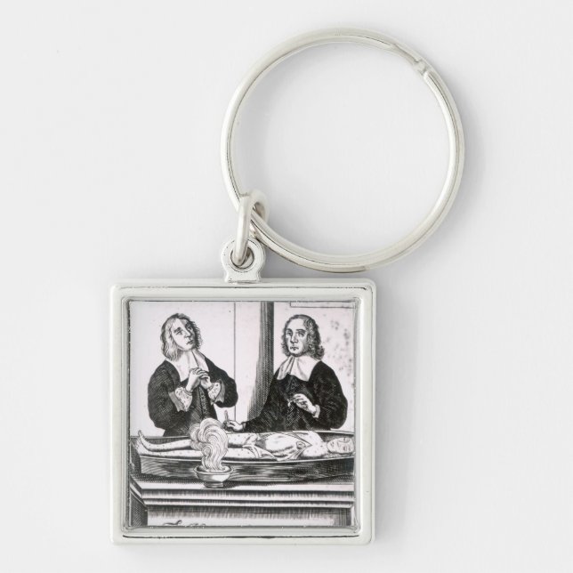 Llavero La manera de disecar el cuerpo pestilente (Frente)