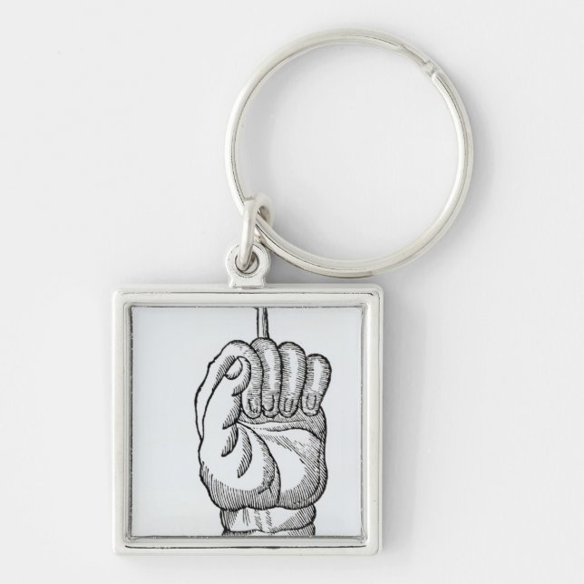 Llavero La mano de la gloria (Frente)