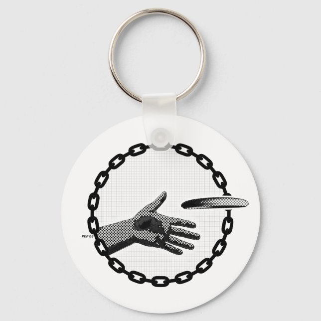 Llavero La mano que pone (Anverso)