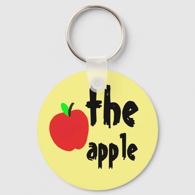 Llavero la manzana (Anverso)
