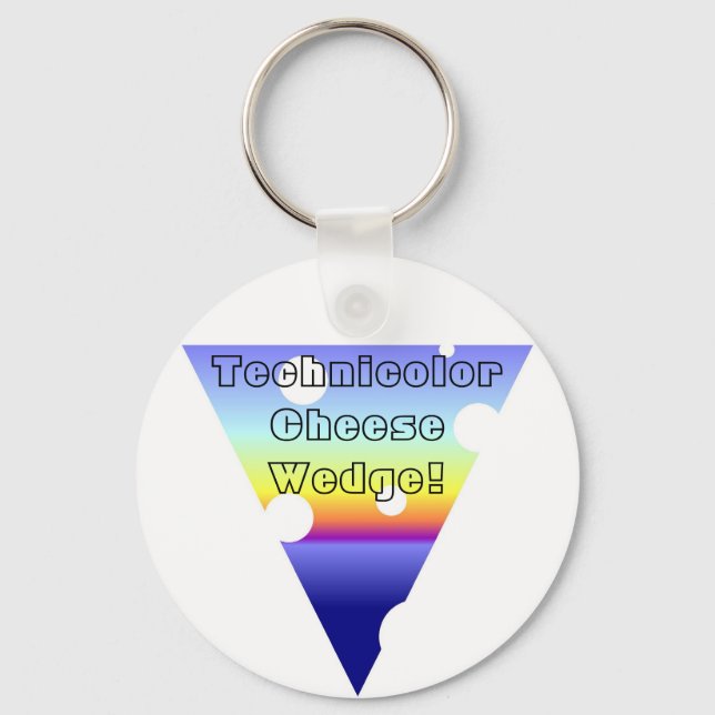 Llavero ¡La Maravillosa Marea De Queso Tecnológico! (Anverso)