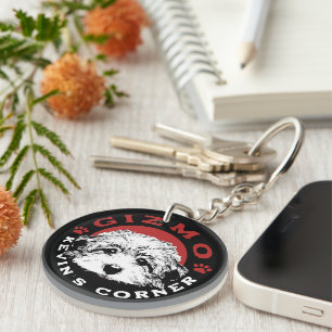 Llavero La mascota de la esquina de Kevin Gizmo Maltipoo P