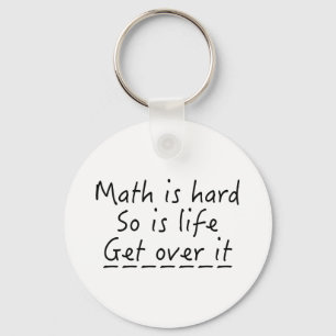 Llavero La matemáticas es dura
