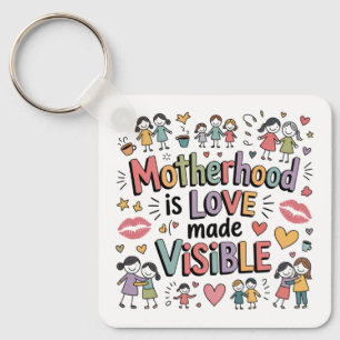 Llavero La Maternidad Es Amor Hecho Visible