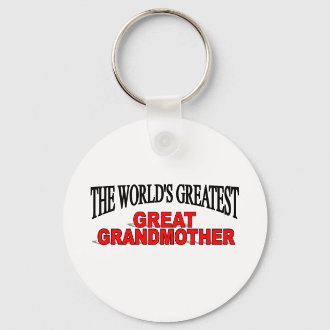 Llavero La mayor abuela del mundo (Anverso)