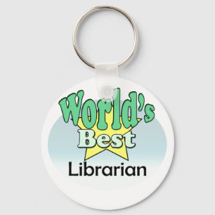 Llavero La mejor bibliotecaria del mundo