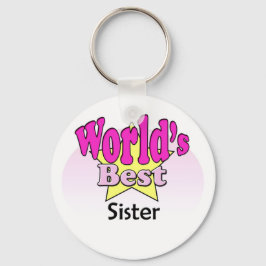 Llavero La mejor hermana del mundo