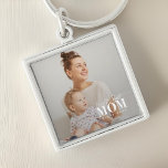 Llavero La mejor madre del mundo desde la moderna foto de<br><div class="desc">Este diseño sencillo y moderno se compone de una tipografía sans serif y juguetona cursiva y agrega una foto personalizado.</div>