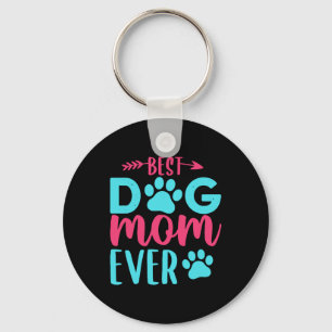 Llavero La mejor madre del perro jamás madre