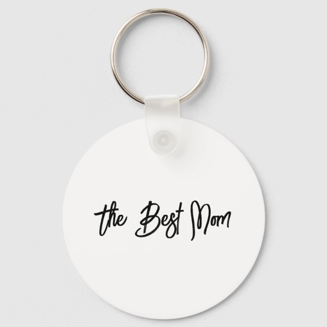 Llavero La mejor mamá (Anverso)