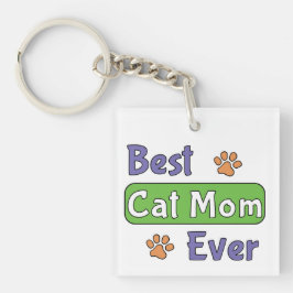 Llavero La mejor mamá de gatos de todas