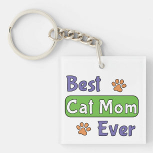 Llavero La mejor mamá de gatos de todas