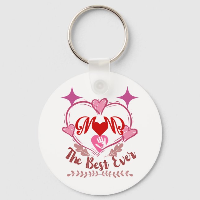 Llavero La mejor mamá de la historia (Anverso)