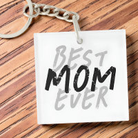 La Mejor Mamá del Mundo Moderno Grunge Negro y Gri