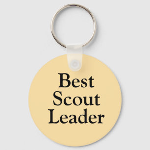 Llavero La mejor mercadería del líder del Scout del mundo