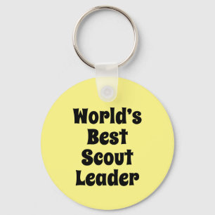 Llavero La mejor mercadería del líder del Scout del mundo