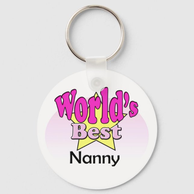Llavero La mejor nana del mundo (Anverso)