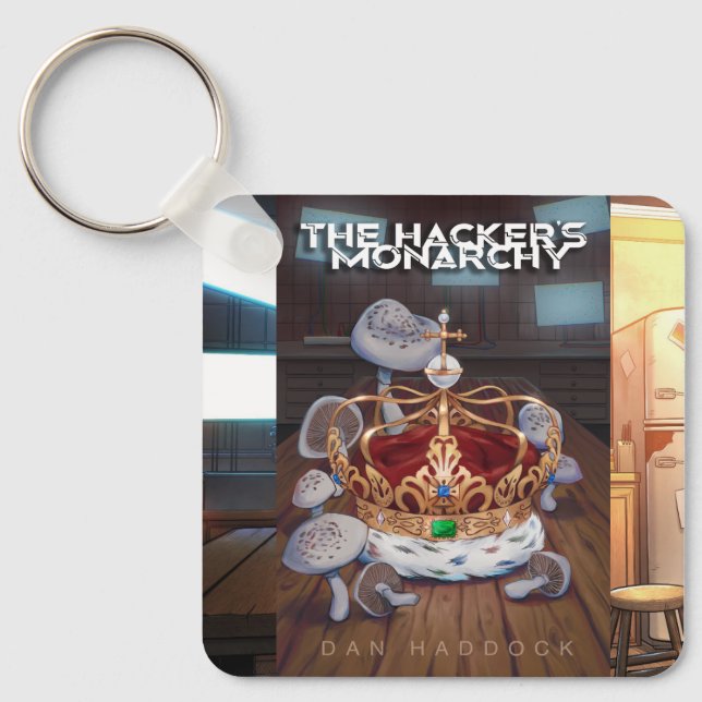 Llavero La monarquía del hacker: Keychain (Anverso)